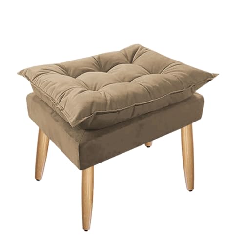 Poltrona + Puff Linda Platinum Decor Capuccino