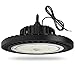 TREONYIA UFO LED High Bay Light 150W, 21000LM 5000K ETL&DLC Listed (600W HID/HPS Equivalent), Super Bright LED Shop Garage Warehouse Lighting Lamp Fixture, IP65 Waterproof (with UL Approved 5' Cable)