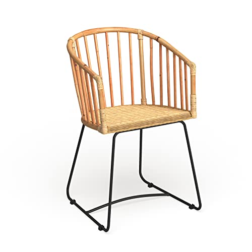 Best Safavieh Reinhardt Rattan Dining Chair