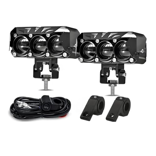 Phares LED pour motos feux de route anticollision pour résoudre le manque de visibilité