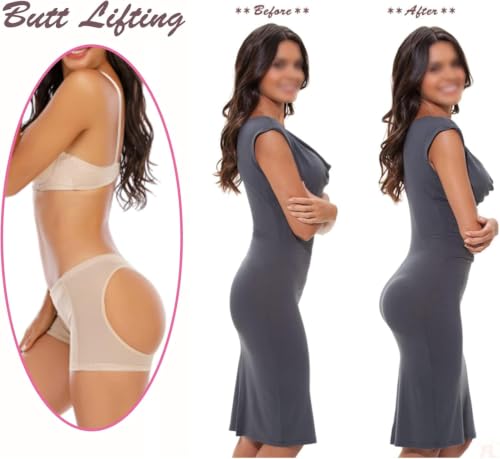 Image of Dulchany Women Butt Lifter Shapewear Hip Enhancer Control Panties