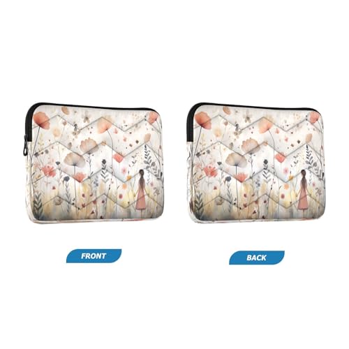 Funda para portátil de 13-14 pulgadas con protección y tela impermeable miniatura 2