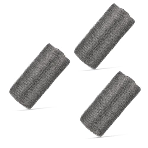 Mikikit 3 St Trådnät Metall Nät Nät Metall Sil Rör Silar Filter Nät Finmaskigt Metall Nät Sil Tråd Sil Vävt Nät Kabel Rostfritt Stål Anläggning