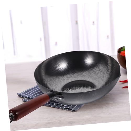 Wok tradicional antiadherente estilo chino miniatura 6