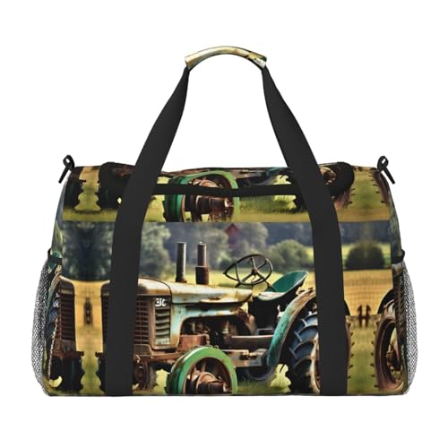Sac de sport tracteur ancien pour vos séances et trajets