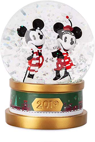 Mickey and Minnie Mouse Holiday Snowglobe 2019