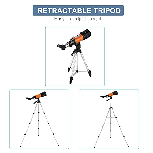 Telescope with Tripod and Tripod Mobile Phone Accessories miniatura 5