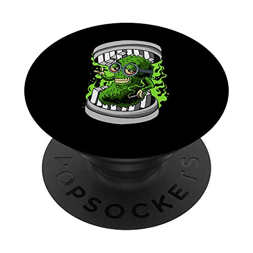 Bud Grinder | Marijuana Cannabis Weed/Pot 420 Stoner Graphic PopSockets PopGrip: Swappable Grip for Phones & Tablets