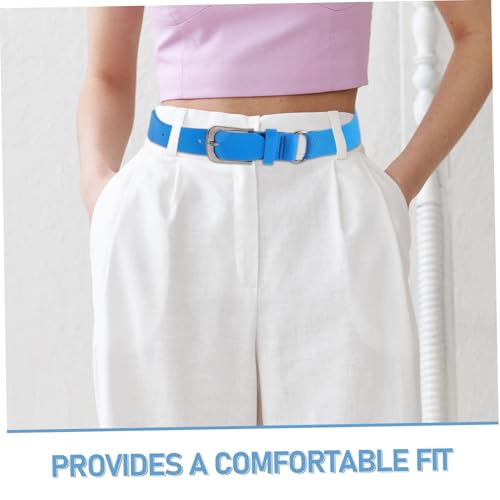 Baseball Softball Adjustable Elastic Belt Elastic Stretch Faux Leather Adjustable Waist Strap Unisex3