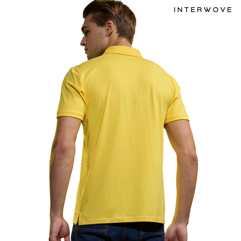 Image of Interwove Bamboo Knitted Polo T-Shirt