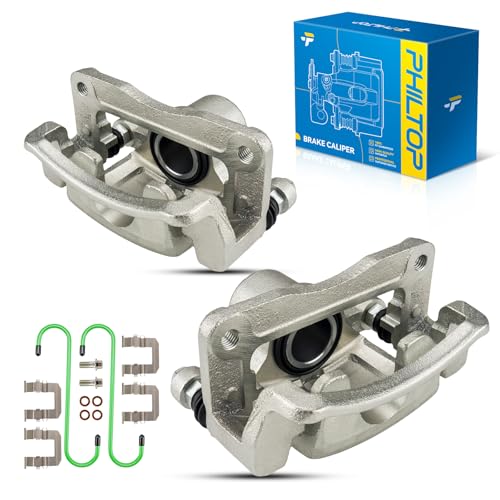 Image of PHILTOP Brake Caliper for 2007-2017 Chevrolet Equinox | Rear Caliper for 2010-2017 GMC Terrain, 2012-2015 Chevrolet Captiva Sport, 2008-2010 Saturn Vue, 2007-2009 Pontiac Torrent