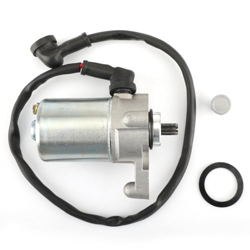 Topteng Starter Motor Apto para Yamaha DT 125 R 1991-1996, DT 125 RH/RN 1997-2003, DT 125 RE 2004-2007, DT 125 X 2005-2006, DT 125 RE MX 2006, TDR 125 H/N 1997-2001, TZR 125 1997-1999, TDR 125 93-96
