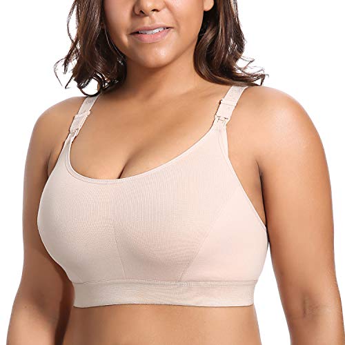 Image of Gratlin Cotton Nursing Bra for Breastfeeding | Sports maternity bralettes, Plus size, No underwire, Support, For women