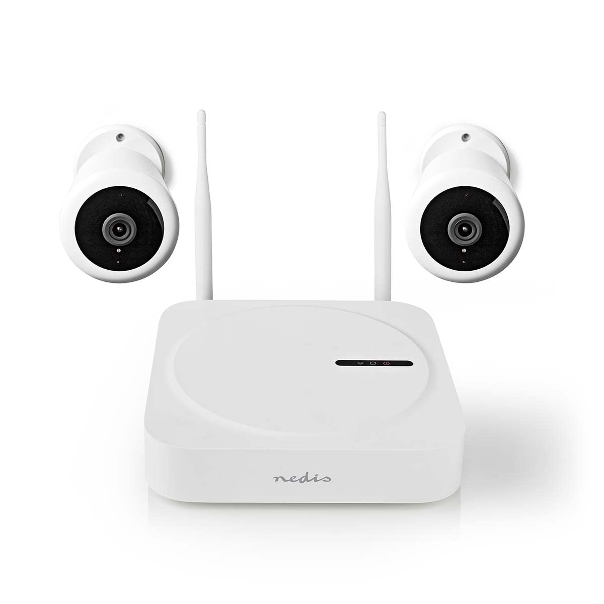 Nedis SmartLife Wireless Camera System SLNVR201CWT with NVR and two cameras