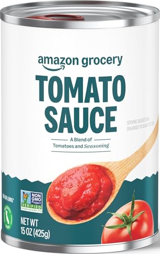 Amazon Grocery, Tomato Sauce, 15 oz...