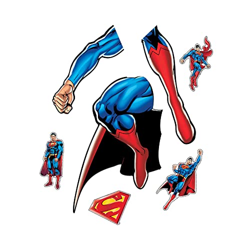 Superman Movable Vinyl Diy Wall Art Stickers Set - Walls, Windows, Doors #TOP3