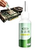 Dybnuhoc Silikon-Fettreiniger, 50 ml Silikon-Fettreiniger-Lösung – Lösung zum Entfernen von Wärmeleitpaste – für CPU, GPU, Computerkonsole, Kühlkörper-Chipsatz