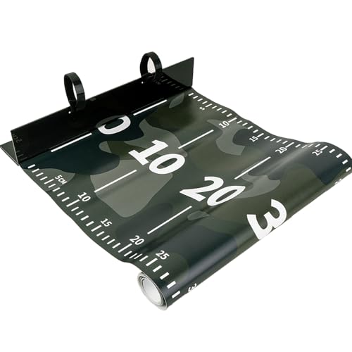RidingRush Bump Board Fishing Ruler, 120cm x 30cm Fish Measuring Board with Bump Plate, Waterproof Roll-Up Fish Measuring Mat for Boat, Kayak, Lake & Shore Fishing
