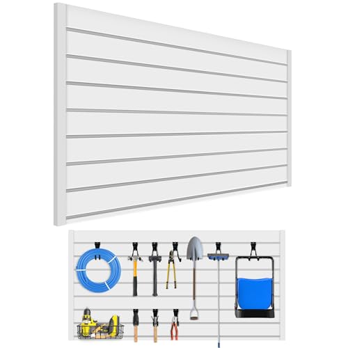 Heavy-Duty PVC Slatwall Panel for Garage & Workshop