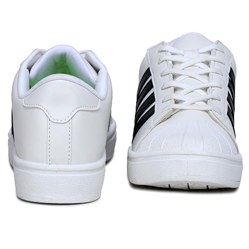 Image of ATHCO mens U-star Sneaker|Memory Foam Comfort|Laceup|Casual Shoes for Men|Soft Trendy Shoes For men|Fashion Sneaker|Genz|Millennials|Alpha|Footwear|Lightweight|EasyCare|Comfortable|Dailyuse|Extrasoft|SlipResistant|Durable|EasyCare|Shoes For Men's & Boy's