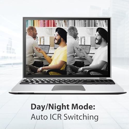 Image of CP PLUS 5MP Outdoor Bullet CCTV Camera | 3.6mm Fixed Lens | Smart IR Night Vision 30M | Built-in Mic | 2D DNR | BLC | Analog 4-in-1 AHD /TVI /CVI /CVBS Output | HD Surveillance Camera | CP-URC-TC51PL3C