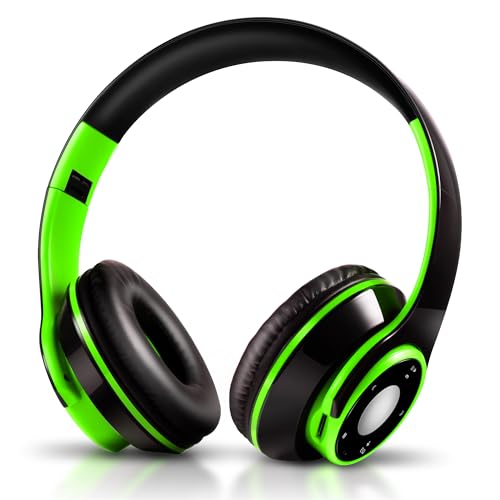 Bluetooth Headphones Over Ear, Wireless Headphones with 5 EQ...