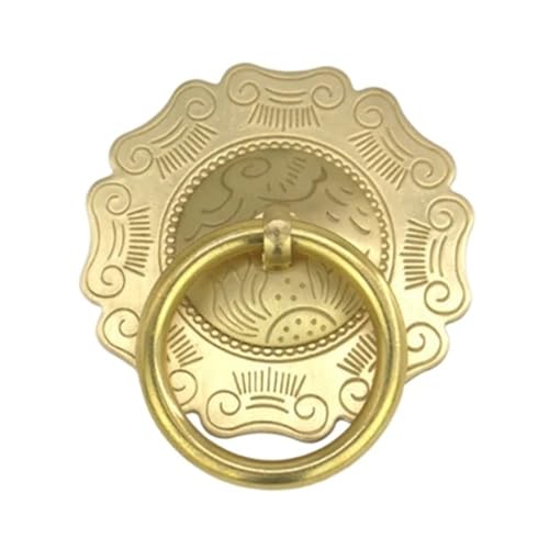 AeB[N^JhAmbJ[EhOnhvn[hEFAɓK(Dia 5cm Brass color)