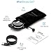 Kinivo BTH240 Bluetooth Headphones (Black, On-Ear, Wireless Music, Hands-Free Calling, Built-in Mic, Foldable, Travel Bag)