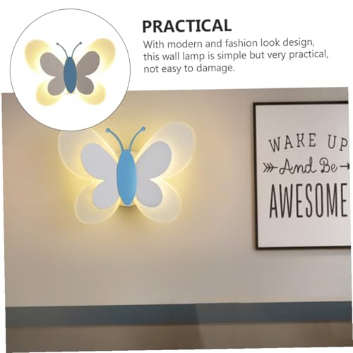 Lámpara de pared moderna diseño insecto antideslumbramiento para pasillo 5
