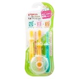 ピジョン 乳歯ブラシ はじめてセット 4・5か月~ マルチカラー 3個アソート