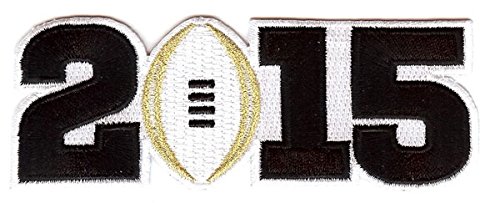 NCAA 2015 Champ Patch, White, Small