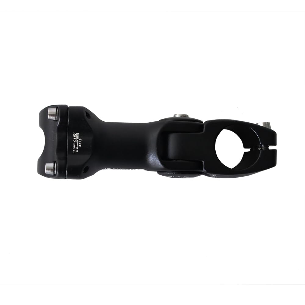 UPANBIKE Bike Adjustable Stem ±60° Degree Aluminum Alloy MTB Φ25.4mm Φ31.8mm * 28.6mm Stem Handlebar Stem for Mountain Bike Road Bike - Image 4