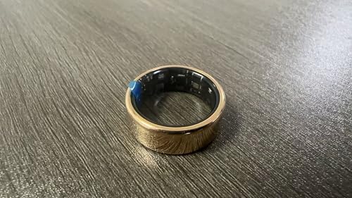 Image of Smart Ring for Women Men,Fitness Tracker Ring with Heart Rate, Sleep Monitoring, Blood Oxygen, Step Counting for iOS and Android, No Subscription Fee, Waterproof, Valentines Day Gifts(Gold, 5005)