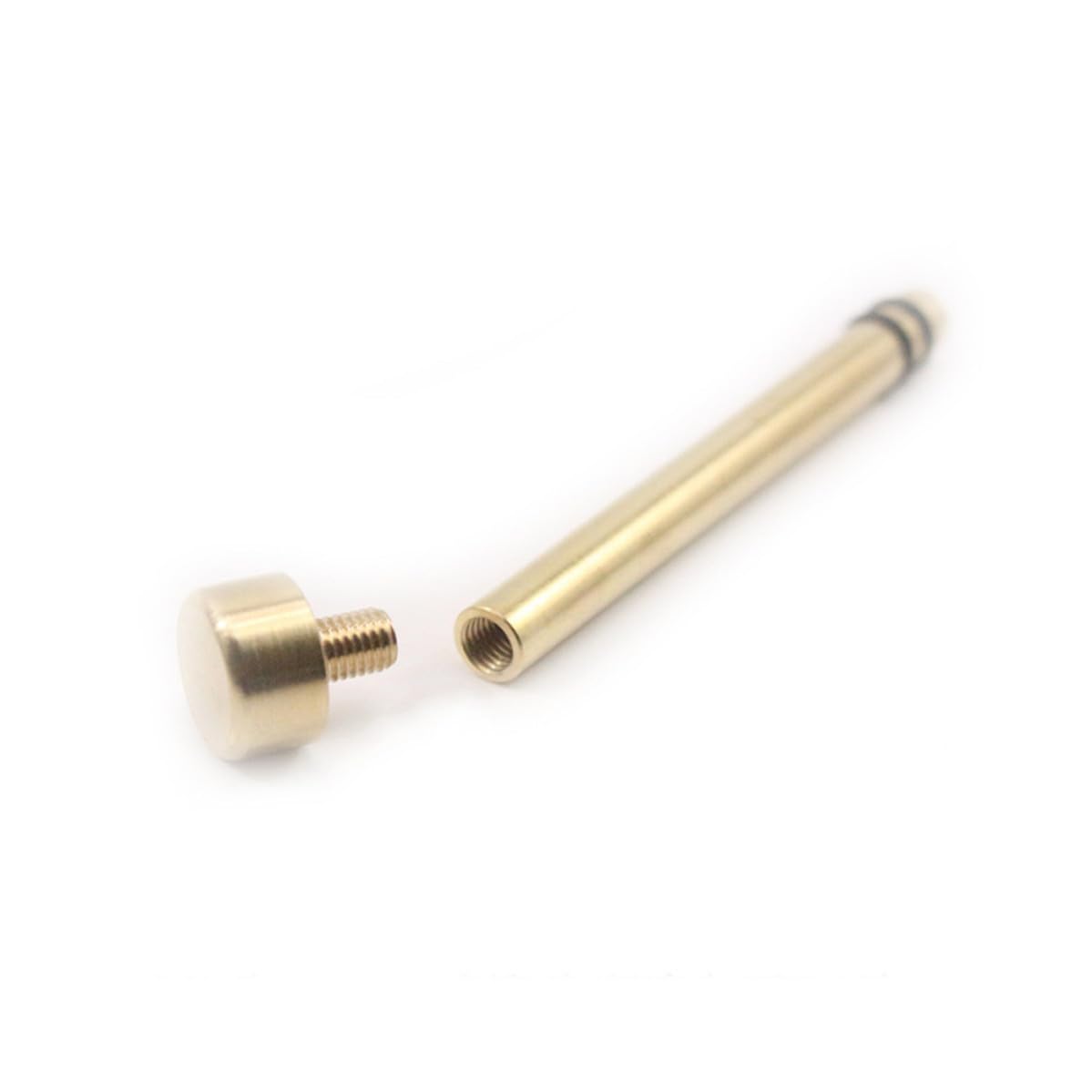 Hemobllo Allume-feu à Piston Facile à Allumer et Utiliser en Alliage D'aluminium et Laiton Couleur Aléatoire Accessoire Indispensable pour Camping en Plein Air et