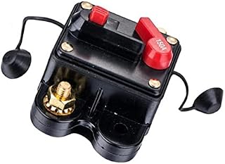 sunmingtaotao Circuit Breaker 1 Piece 60-300A Car Automatic Recovery Switching Car Bike Audio Inline Fuse Circuit Breaker Fuse Holder DC 12-24V circuit breaker (Size : 60A)