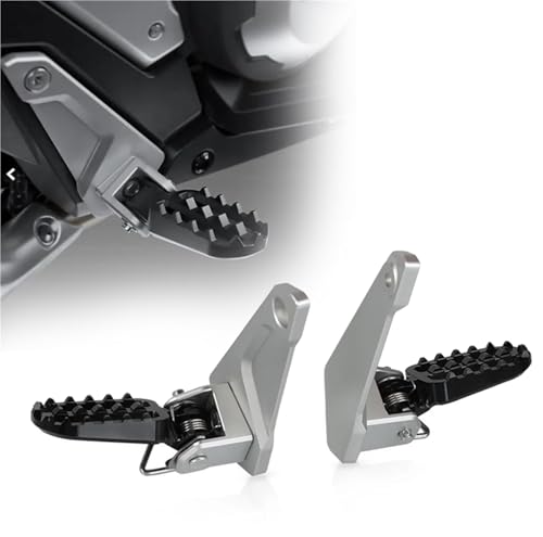 Repose-Pieds Passager X-ADV 750 rabattables pour optimiser l'espace et le confort