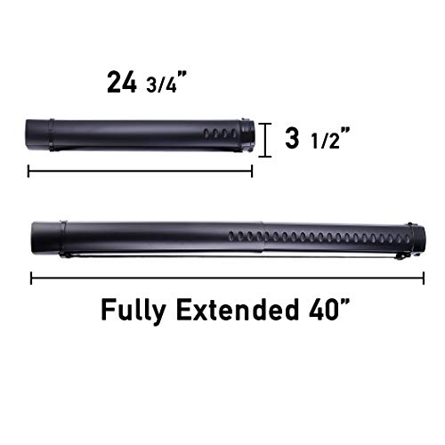 image for CALPALMY 2-Pack Extendable Poster Tubes Expand from 24.5” to 40” w