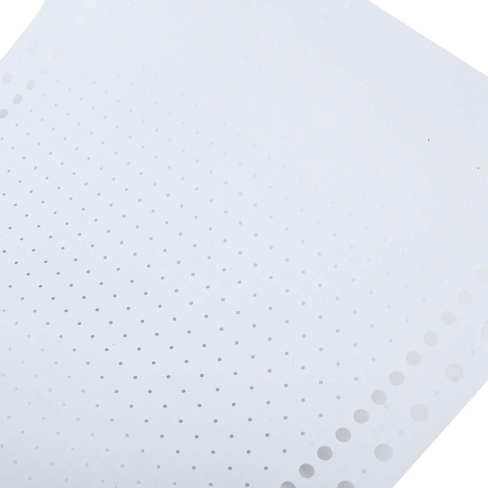 Parti di Macchina per Maglieria Professionale 24 Stitches Punch Card, Dispositivo per Card di Punch Rossa 100 Pezzi per Accessori, Adatto per L'uso in Fabbrica di Abbigliamento