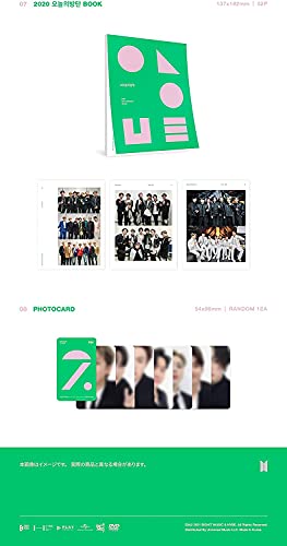Big Hit Entertainment [DVD] BTS MEMORIES OF 2020 DVD Album+Extra Photocards Set – vue 9