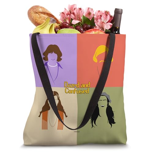 Bolso tote con retrato de bloques de colores de Dazed and Confused miniatura 4