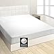 BURRITO BLANCO 100% Baumwolle A8 Verstellbares Bettlaken Für Einzelbett Von 80x190 cm Bis 80x200 cm (weitere Verfügbare Maße), weiße Farbe