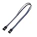 Aexit 2x3P Jumper Cables & Interconnects Wires Double Row Female Head Cables Pi Pic Breadboard for Cables 31cm Long