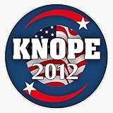 JB Print Knope for President 2012 Vinyl Decal Sticker Car Waterproof Car Decal Bumper Sticker 5'