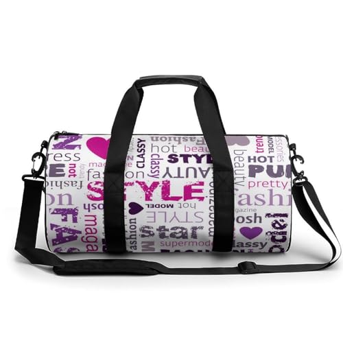 Sac de voyage 45x23x23cm parfait pour vos week-ends et séances de gym