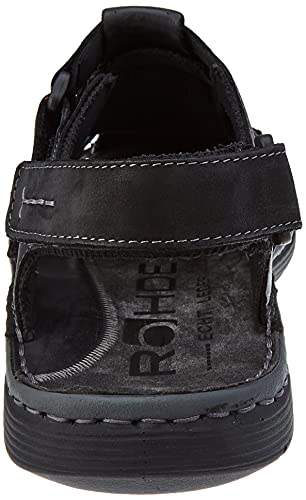 Rohde Prato, Scarpe da Strada. Uomo, 90 Nero, 44