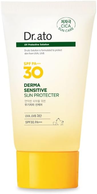 Dr.ato) Derma Sensitive Sun Protecter 50ml, 1.69 Fl Oz (Pack of 1)