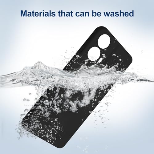 CLOYAAR Silicone Case for Motorola Moto G85 Black - Image 6