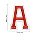 26Pcs Dorado Letra Parches Termoadhesivos, A-Z Alfabeto Carta Parches Adhesiva Apliques de...