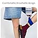 Vintage Stripe Crew Socks Boys Girls Men Women Color-Block Cotton Breathable Sweat-Absorbing Fashion Retro Chic Trendy (10 Pairs)
