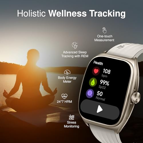 Image of Titan Evolution Smartwatch Comes with 1.85 inch AMOLED Display with 390 * 450 Pixel Resolution|SingleSync BT Calling|AI Voice Assistant|100+ Sports Modes and Watchfaces|Upto 7 Day Battery|IP68